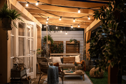 Wybór oświetlenia do pergoli