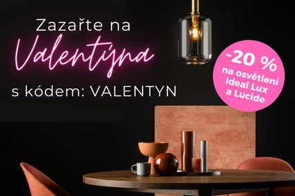 Ciesz się Walentynkami dzięki stylowemu oświetleniu Lucide i Ideal Lux w atrakcyjnej cenie