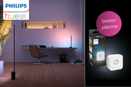 Otrzymaj czujnik ruchu w prezencie do swoich nowych lamp Philips Hue