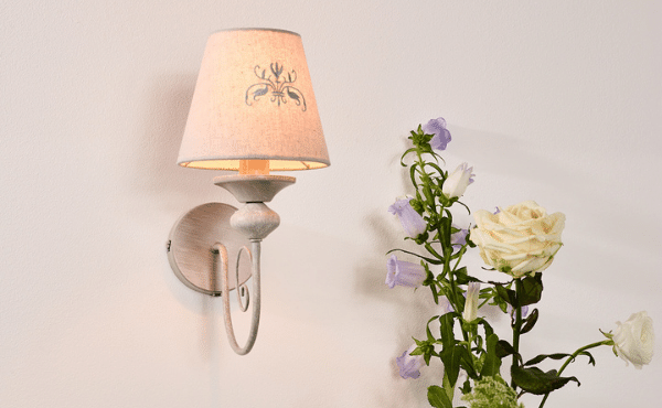 Lampy w stylu prowansalskim